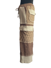Cream/Latte Relaxed Stitch Pant