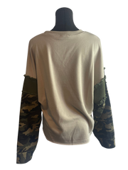 Camo Shirt Pullover