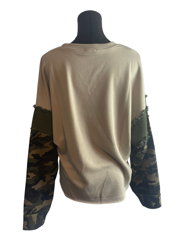 Camo Shirt Pullover