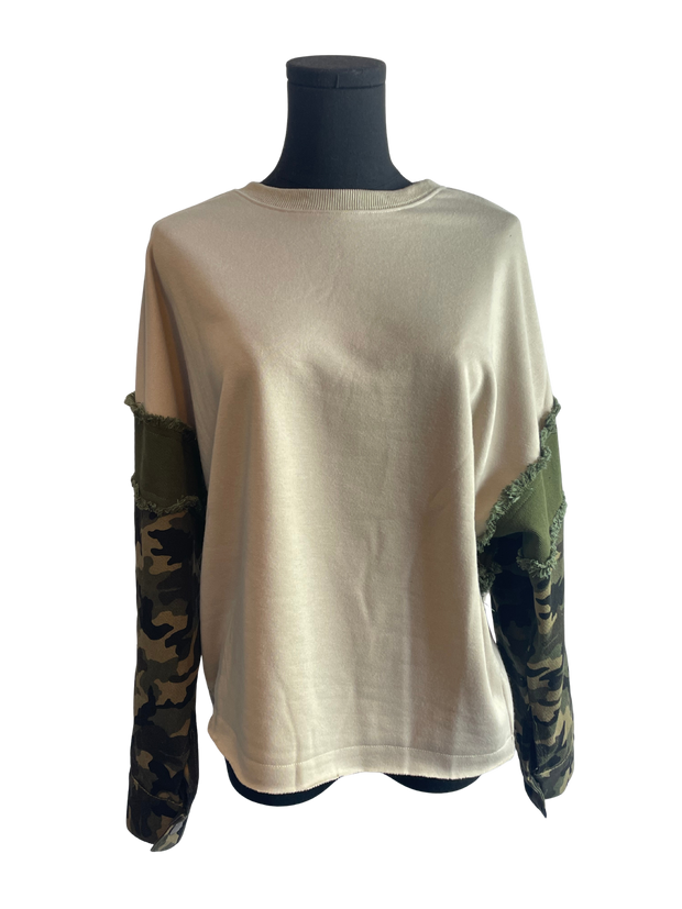 Camo Shirt Pullover