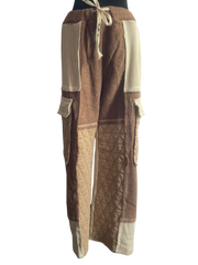 Cream/Latte Relaxed Stitch Pant