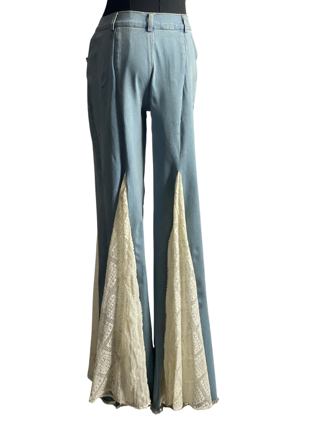 Lace Wide Leg Pant
