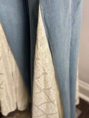 Lace Wide Leg Pant