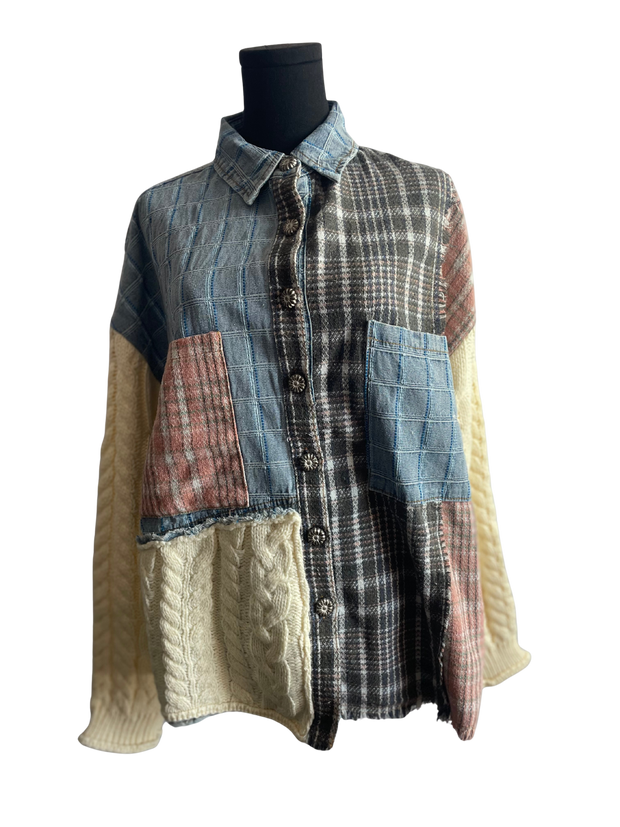 Woven Shirt Jacket