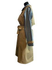 2 In 1 Denim Trench Coat