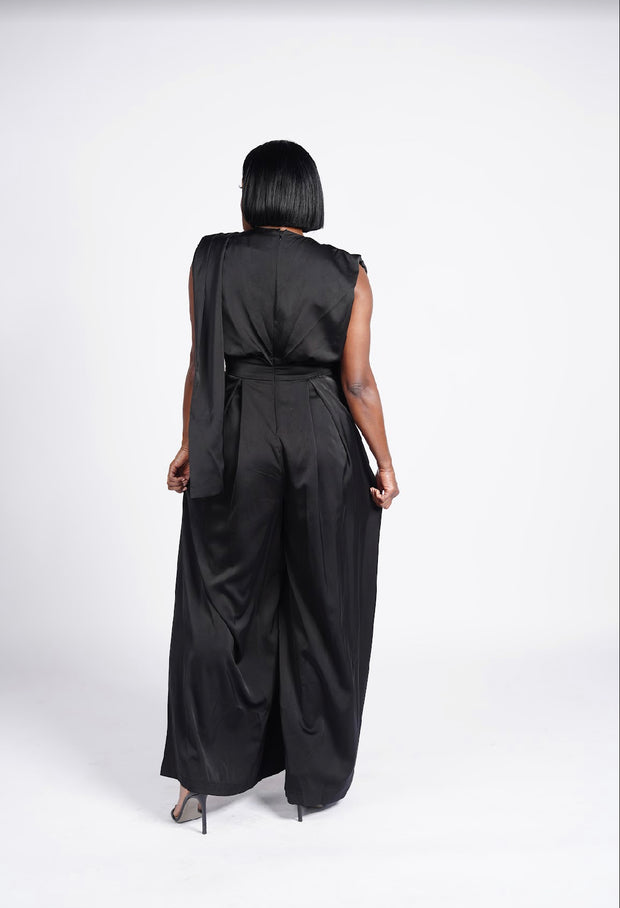 Draped In Elegance Pantsuit