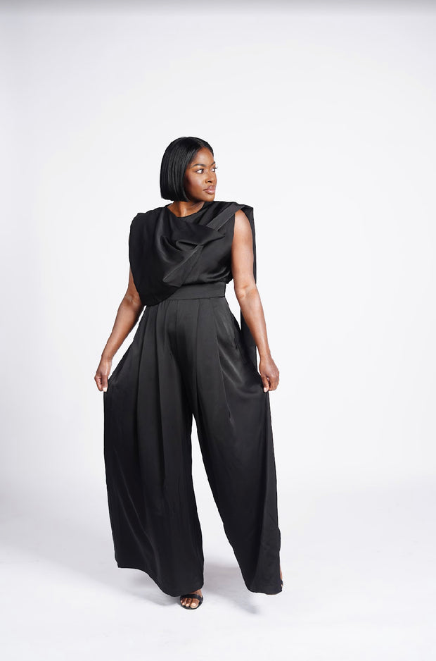 Draped In Elegance Pantsuit